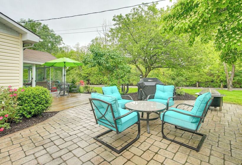 Thornville Home W/ Boat Dock: On The Lake!