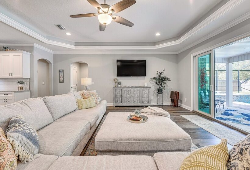 Fort Walton Beach House: Lanai W/ Saltwater Pool!