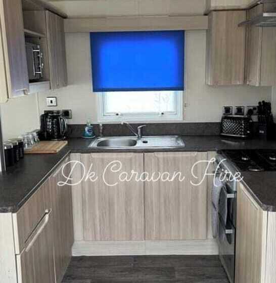 בית מלון כפרי Luxury Caravan In Towyn North Wales
