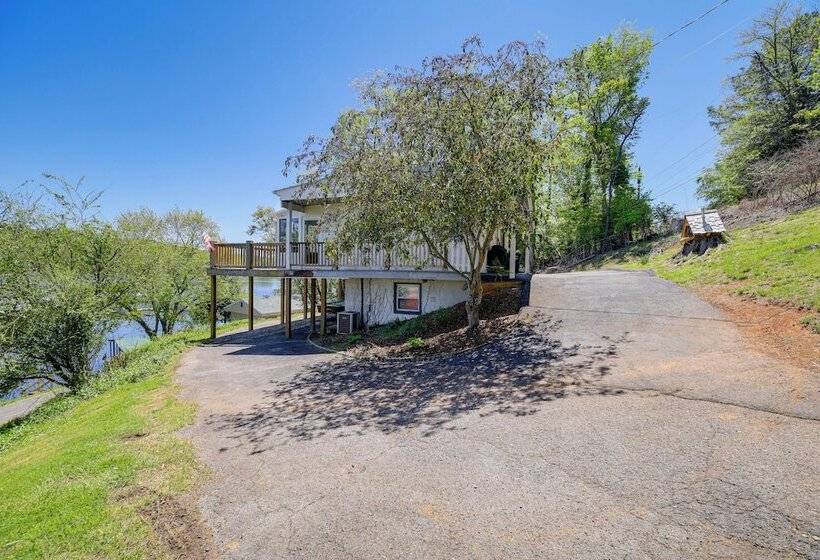 Kingsport  Boone Lake Hideaway  W/ Deck & Views!
