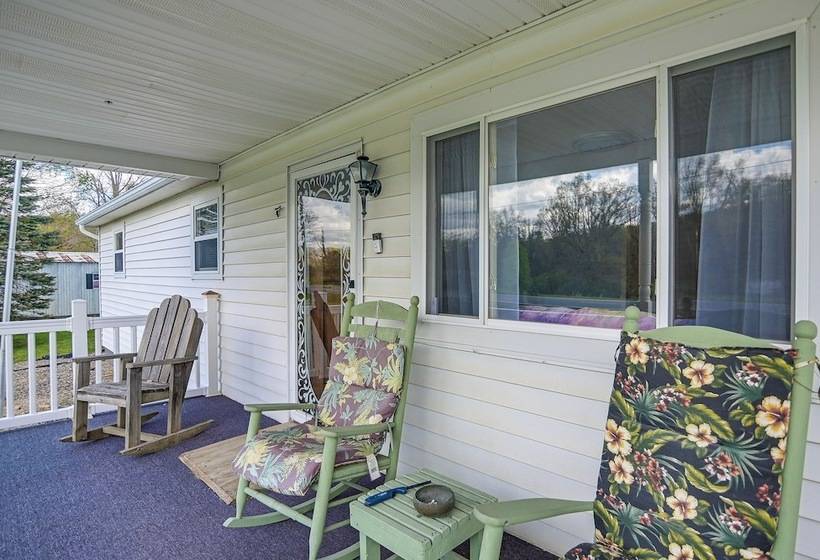 Pet Friendly West Virginia Home   Patio & Fire Pit
