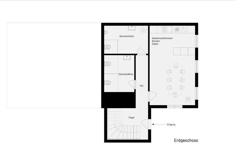 ペンション Zimmer 1   Gästehaus Reibold