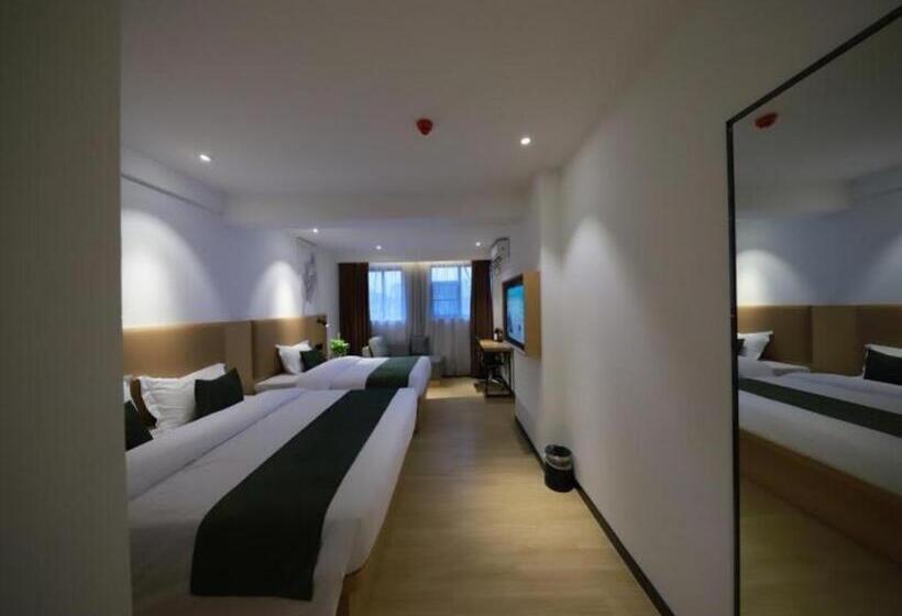 ホテル Green Tree Inn Guangxi Wuzhou 2nd Xinxing Road Liangguang Market