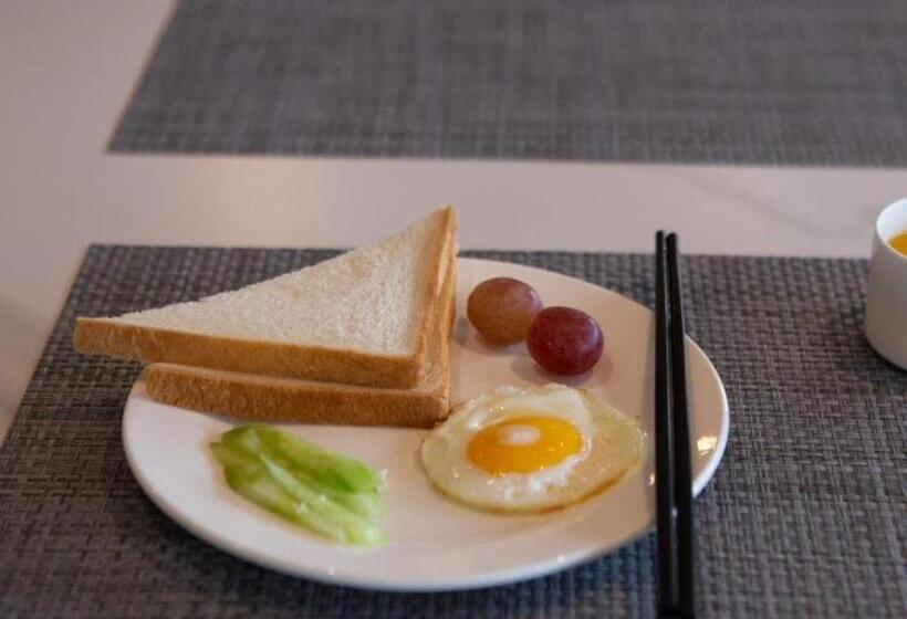 בית מלון כפרי Green Tree Inn Jiaxing Haining Leather City