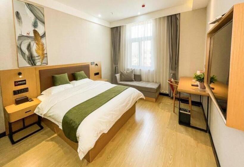 فندق Greentree Inn Express Guannan County Xinwan Bei Road