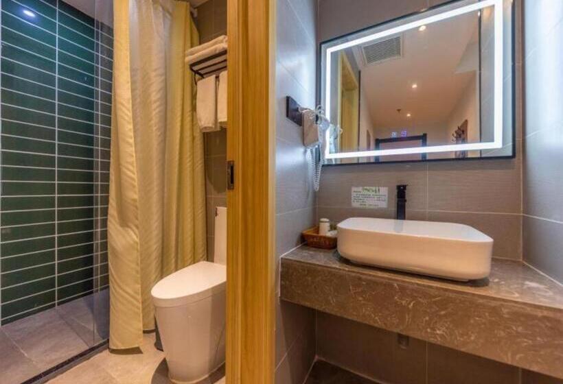 בית מלון כפרי Greentree Inn Express Lanzhou West Passenger Station Lanzhou Center