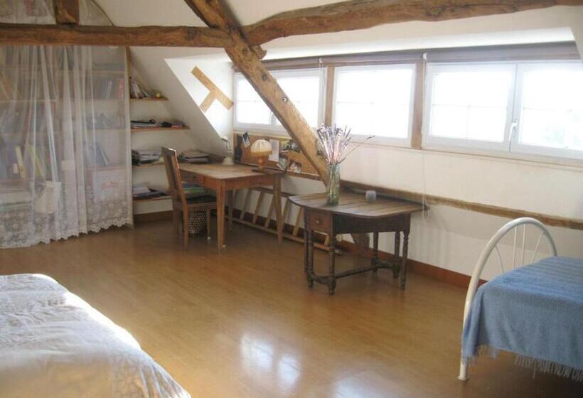 مبيت وإفطار Grande Chambre Calme Avec Vue, Wifi Et Parking   Le Pêchereau   Fr 1 591 559