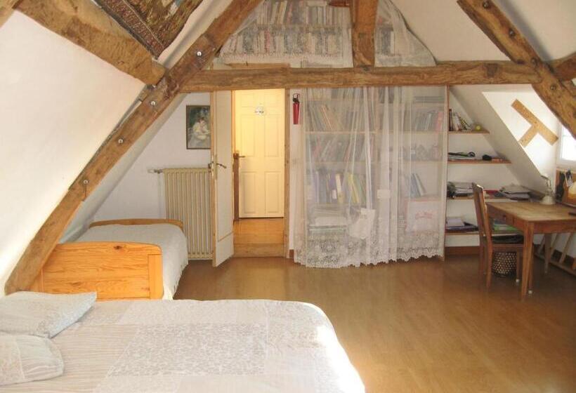 مبيت وإفطار Grande Chambre Calme Avec Vue, Wifi Et Parking   Le Pêchereau   Fr 1 591 559