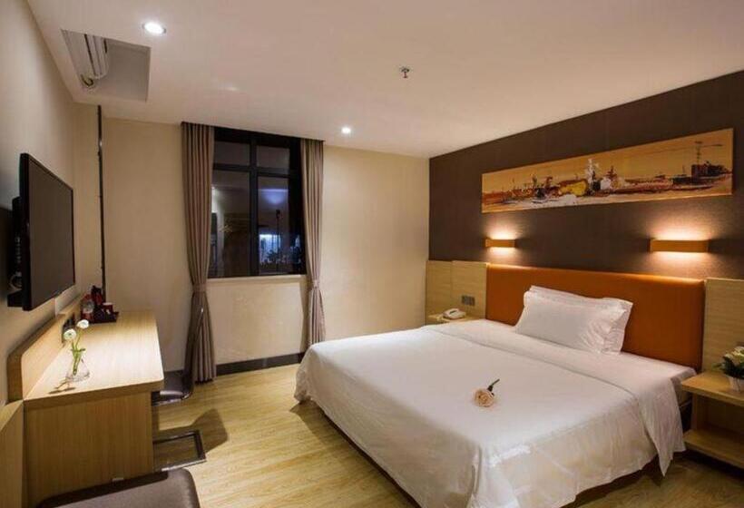 فندق 7 Days Inn Yingshang Lanxing Building Materials Market