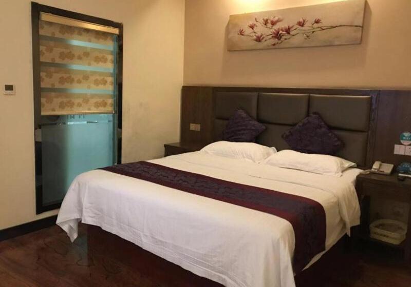 酒店 Greentree Inn Jiangsu Nantong Haimen Shanghe Plaza Express