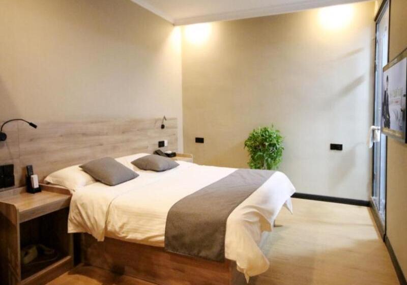 בית מלון כפרי Greentree Inn Shandong Zaozhuang Tengzhou Fuqian Road Longquan Square Business