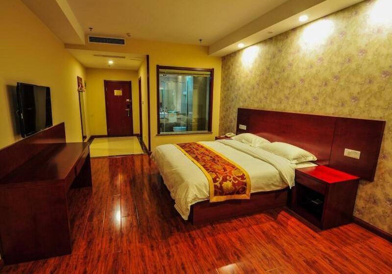 בית מלון כפרי Greentree Inn Shandong Zaozhuang Tengzhou East Xueyuan Road Guiheyuan Business