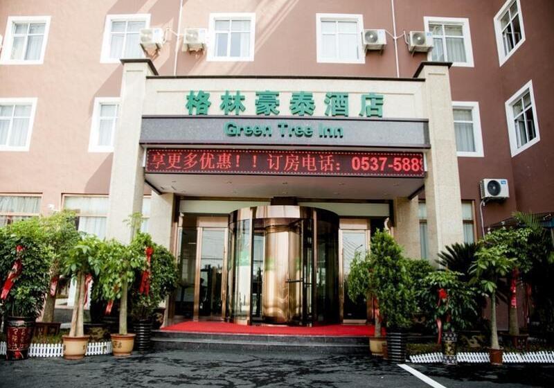 בית מלון כפרי Greentree Inn Shandong Zoucheng Railway Station Huochang Road Business