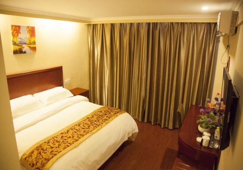 בית מלון כפרי Greentree Inn Shandong Zoucheng Railway Station Huochang Road Business
