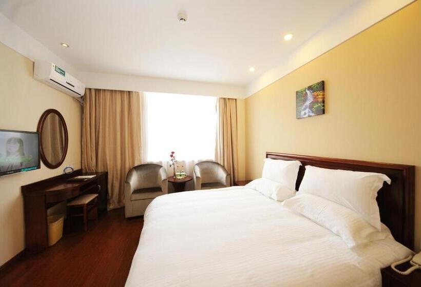 호텔 Greentree Inn Shanghai West Huaxia Road Metro Station Express