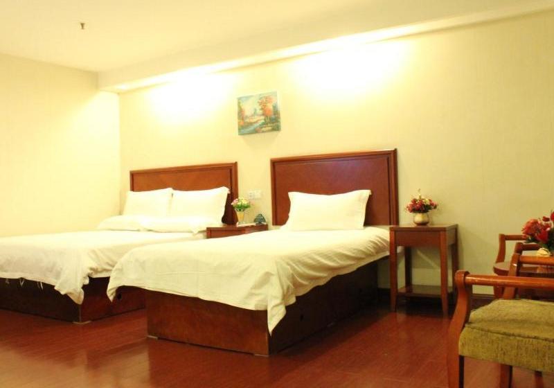 호텔 Greentree Inn Shanghai Zhujing Town Donglin Temple Scenic Spot Jiankang Road Business