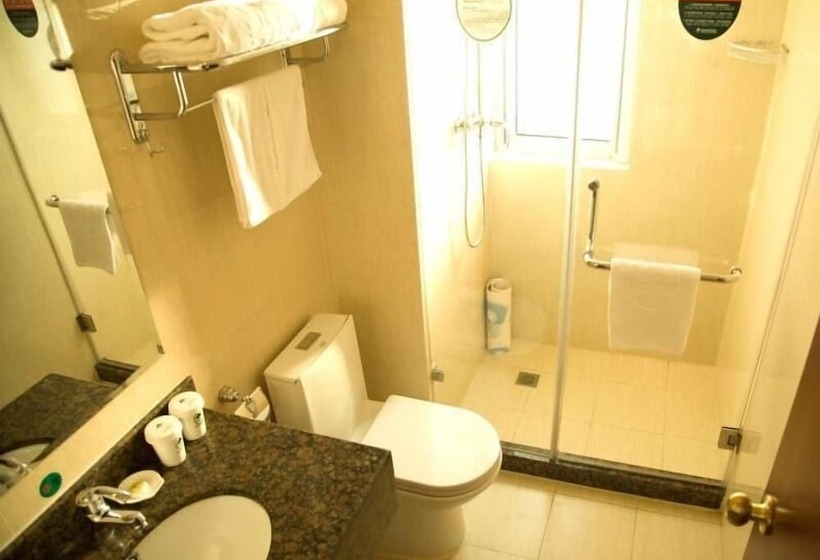 בית מלון כפרי Greentree Inn Tianjin Jinghai Jinqiao International Trade Center