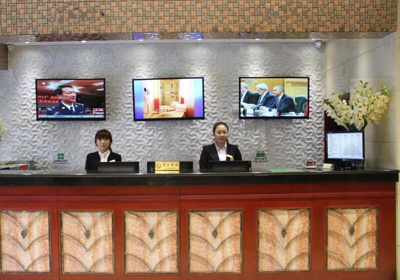 בית מלון כפרי Greentree Inn Tianjin Jinghai Jinqiao International Trade Center
