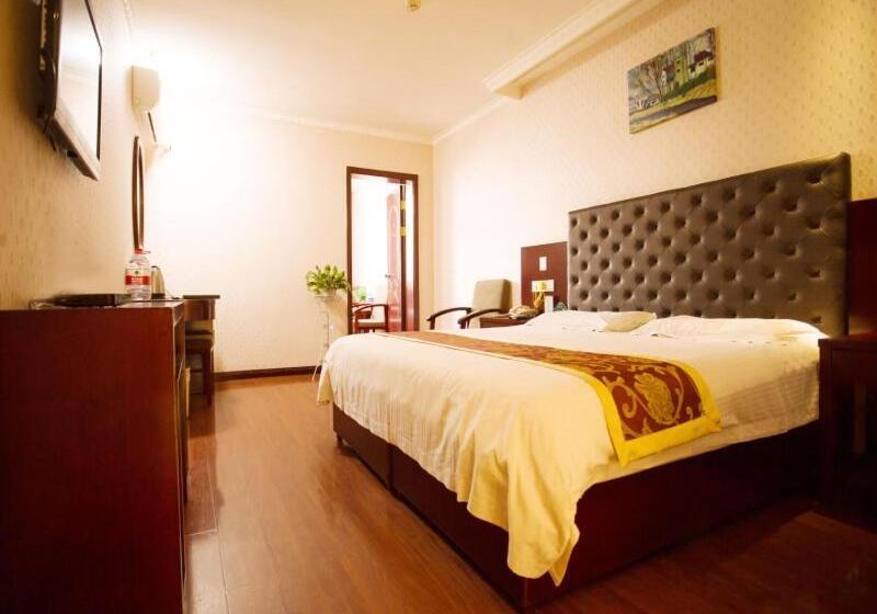 فندق Greentree Inn Shanxi Yan An Luochuan Fuqian Street Express