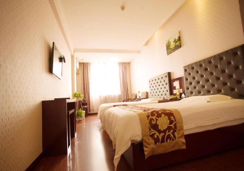 فندق Greentree Inn Shanxi Yan An Luochuan Fuqian Street Express