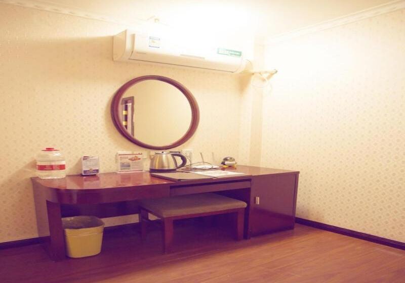 فندق Greentree Inn Shanxi Yan An Luochuan Fuqian Street Express