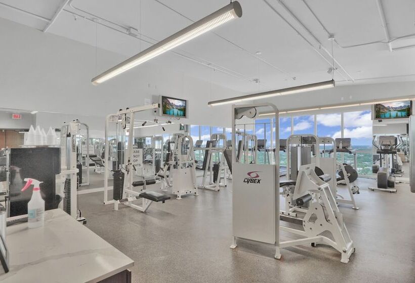 Stunning 12th Floor Studio In The Grove