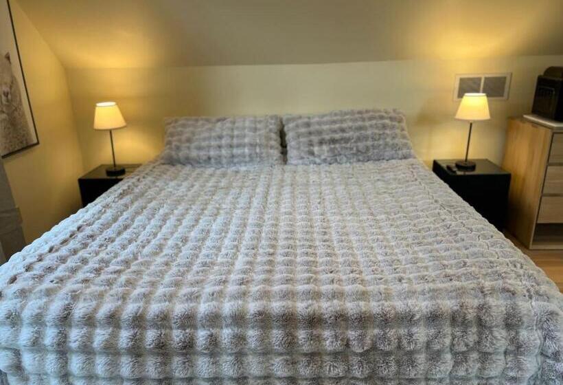 ペンション Private Studio King Bed In A Residential Home