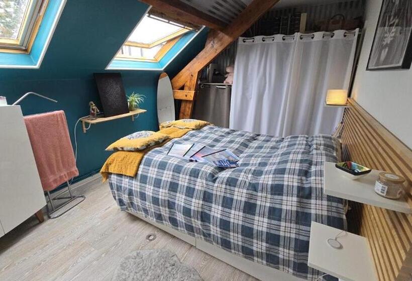膳宿费 Chambres Privées Avec Piscine Partagées Et Cuisine Partagée à 20 Minutes De Paris Et 40 Minutes De D