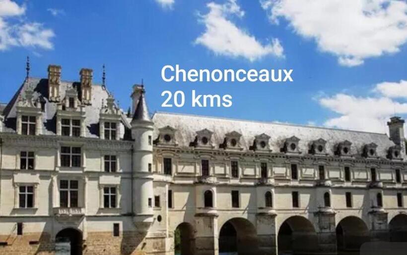 مبيت وإفطار Chambre D Hôtes Entrée Indépendante Proche Amboise La Parenthèse