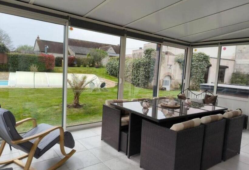 مبيت وإفطار Chambre D Hôtes Entrée Indépendante Proche Amboise La Parenthèse