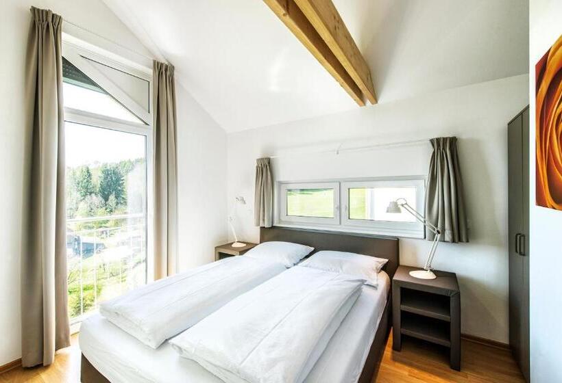 تختخواب و صبحانه Feriendorf An Der Therme Obernsees