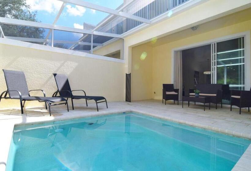 مبيت وإفطار Queen Suite With Private Bathroom Near Orlando