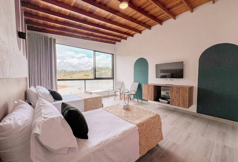 פנסיון Viajero Guatapé Hostel & Lake Club