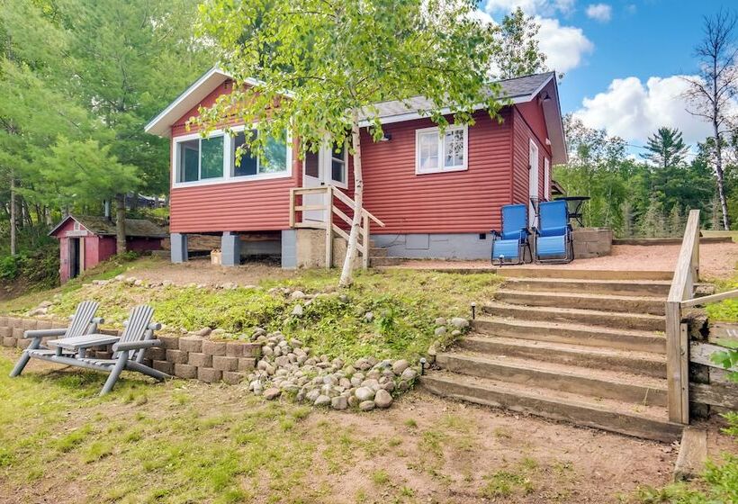 Oneida County Cabin W/ Private Dock & Rowboat!