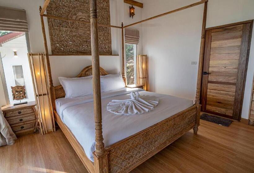 بنسيون 2br Modern Balinese Pool & Sea View Villa #9