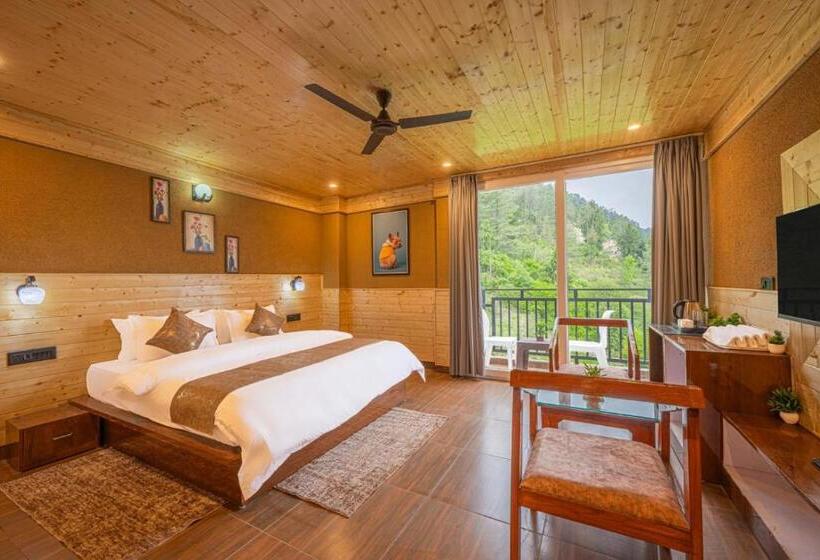 فندق The Green Trails Kufri I Family Accomodation I Valley & Mountain View I By Exotic Stays