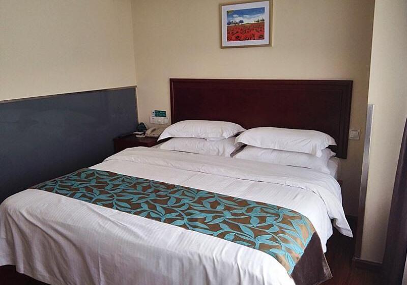 ホテル Greentree Inn Shandong Zibo Railway Station Jinjing Avenue Business