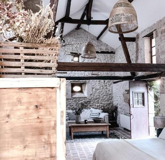 住宿加早餐  Domaine De Pragelier,la Boulangerie