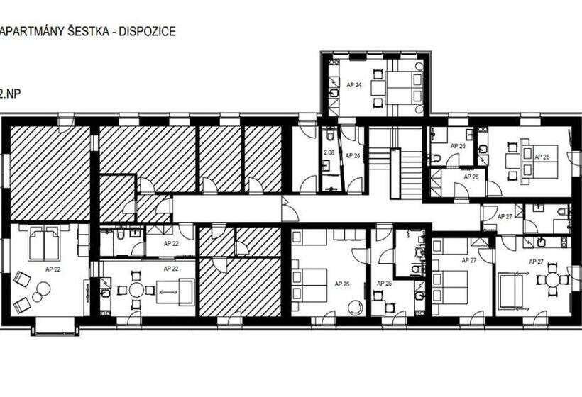 بنسيون Apartmány šestka