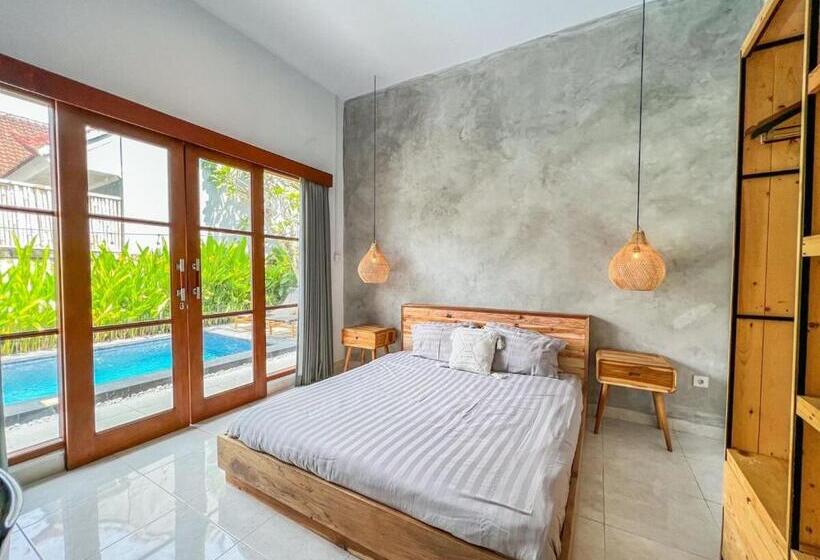 펜션 Island Boy Guesthouse N Prime Location In Canggu