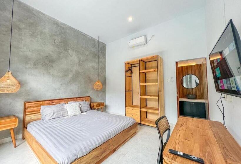 펜션 Island Boy Guesthouse N Prime Location In Canggu