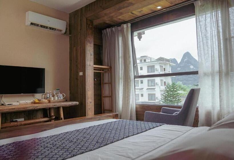ペンション Yangshuo Shui Mo Ju Guesthouse