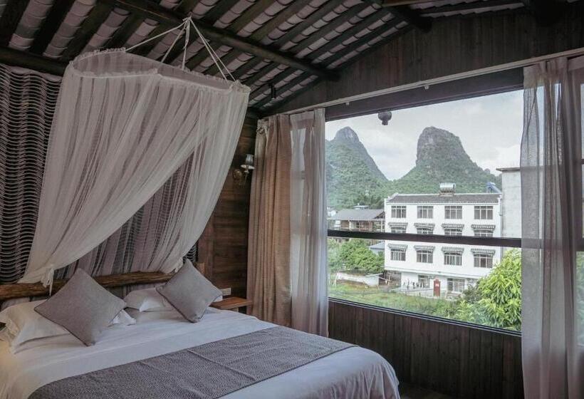 ペンション Yangshuo Shui Mo Ju Guesthouse