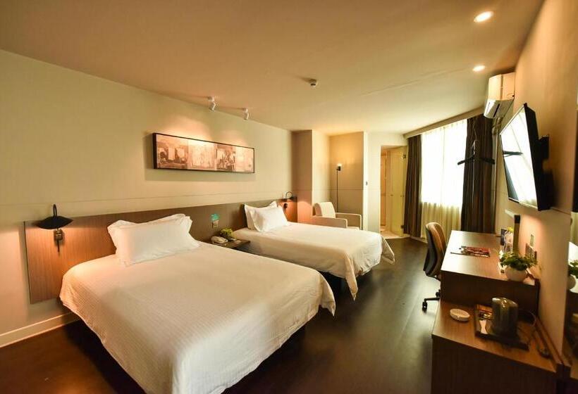 ホテル Jinjiang Inn Haikou Binhai Avenue Qilou Old Street