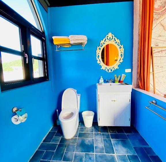 تختخواب و صبحانه 綠島寧靜海潛水 城堡館 Twinkleocean Diving Hostel