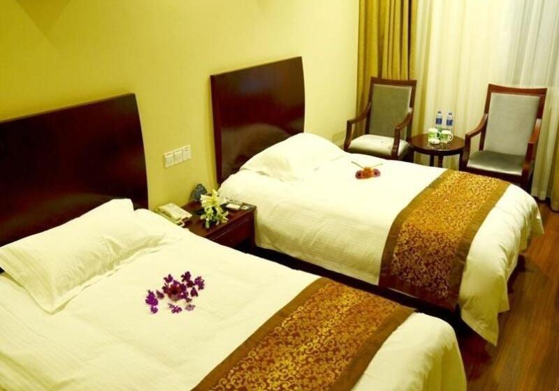 בית מלון כפרי Greentree Inn Shandong Zaozhuang Tengzhou Middle Fuqian Road Shell