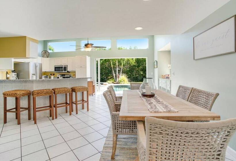پانسیون Luxe 3br Siesta Key Home Pool