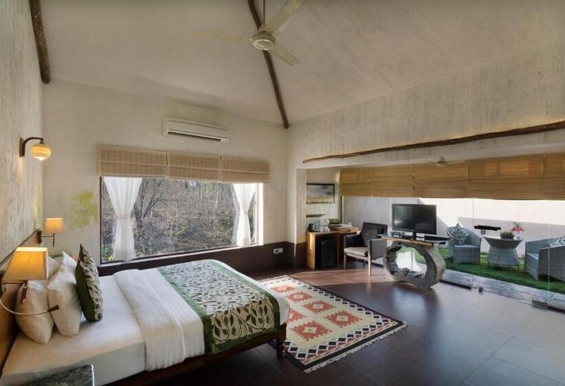 リゾートホテル The Riverwood Forest Retreat Pench