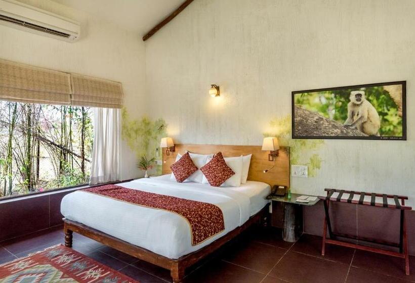 リゾートホテル The Riverwood Forest Retreat Pench