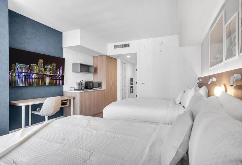هتل Gale Miami Junior Double Suite With Balcony